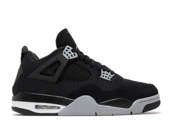 Air Jordan 4 Retro "SE Black Canvas"