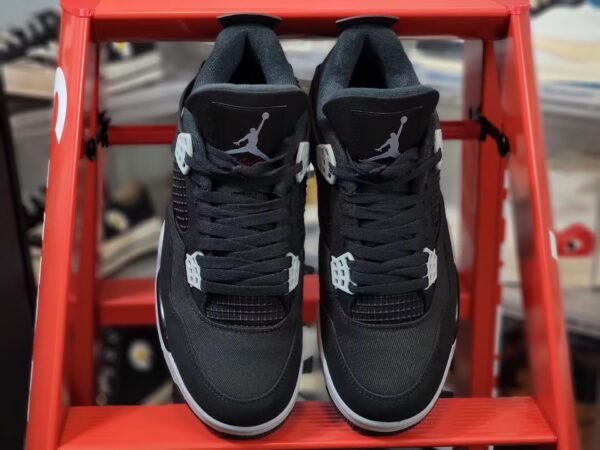 Air Jordan 4 Retro "SE Black Canvas" - Image 5