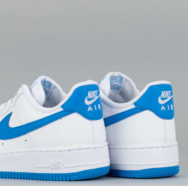 Nike Air Force 1 07 "White Photo Blue White" - Image 3