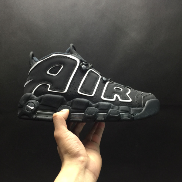 Nike Air More Uptempo Black - Image 4