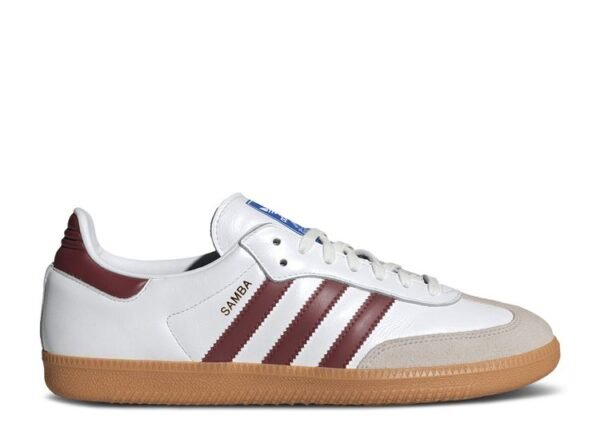 Adidas Samba Samba OG White Burgundy Gum