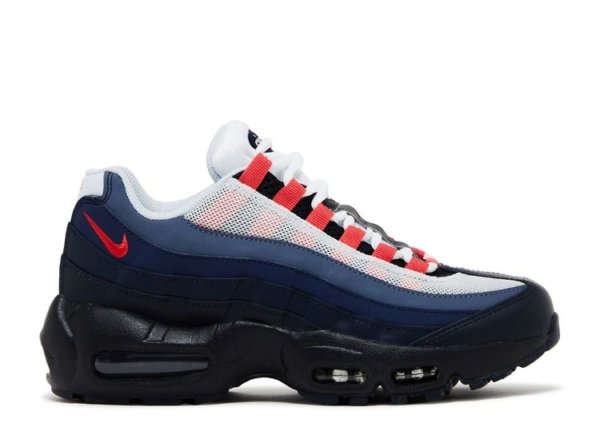 Air Max 95 Recraft GS Dark Obsidian Track Red