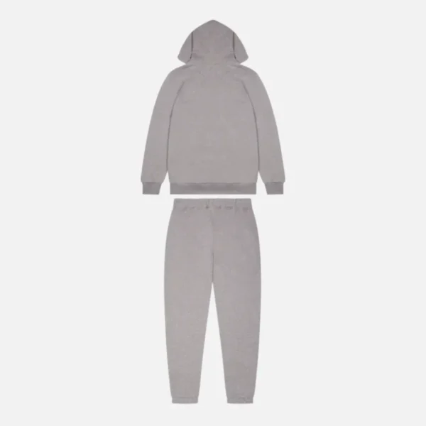 Trapstar Chenille Decoded Hooded Tracksuit - Grey Teal - Image 2