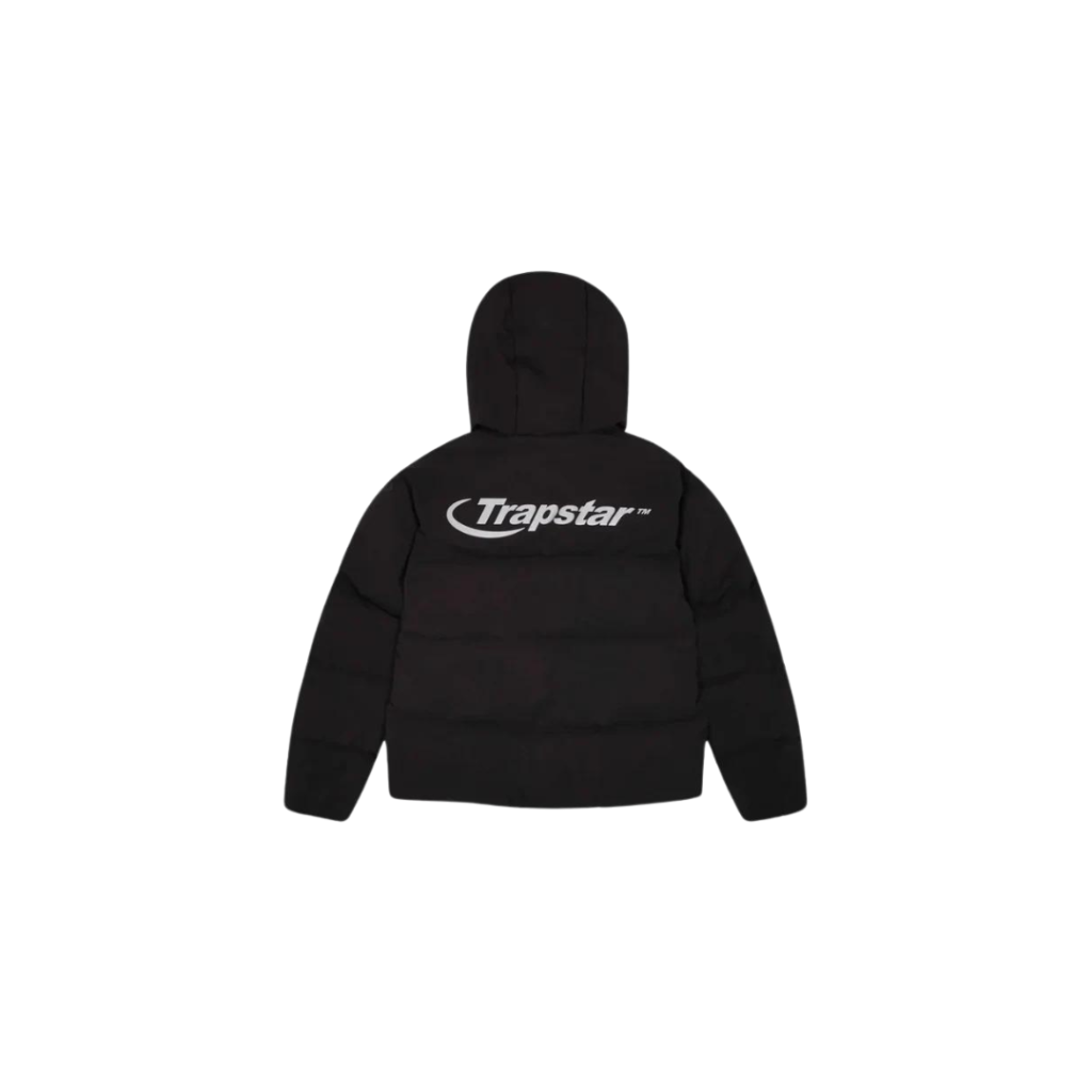 Trapstar Hyperdrive Technical Puffer Jacket - Black Reflective