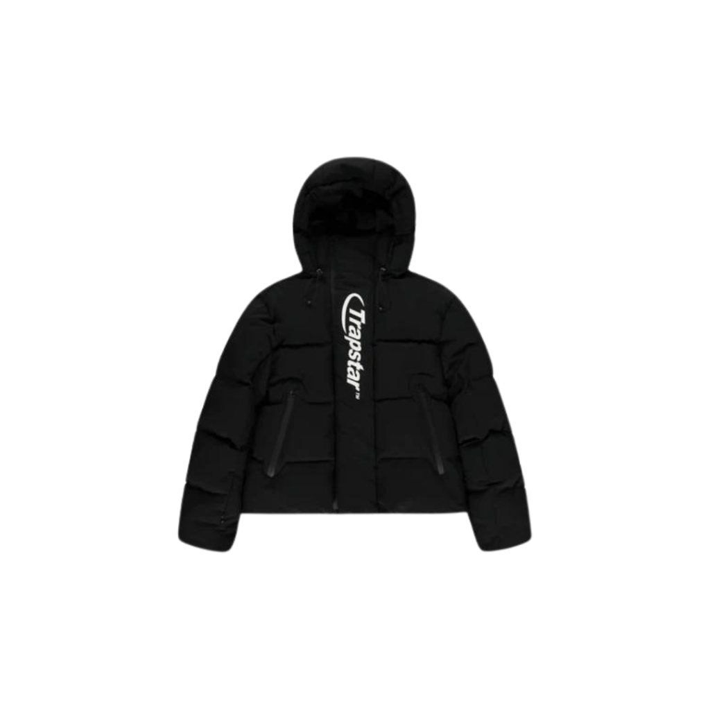 Trapstar Puffer Jacket Black White