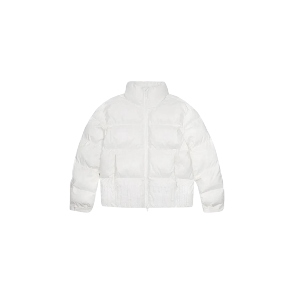 Trapstar Irongate Embossed Puffer Jacket - White