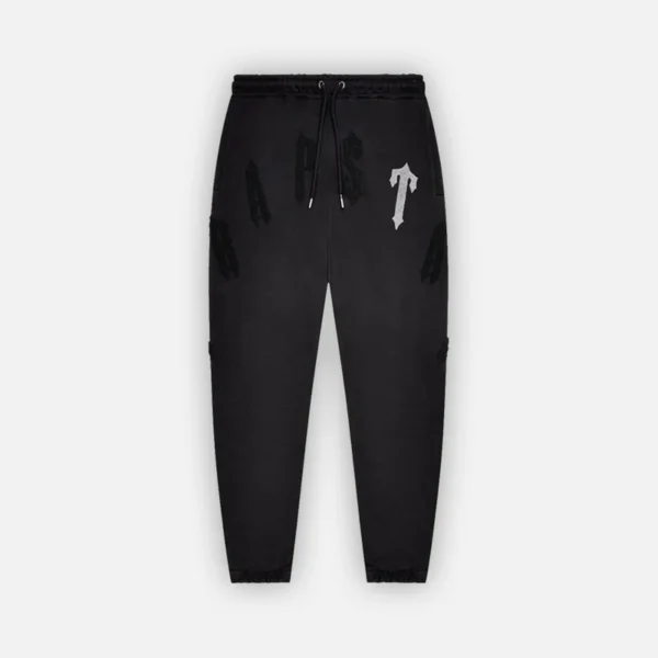 Trapstar Irongate Arch Chenille 2.0 Hooded Tracksuit - Blackout - Image 3