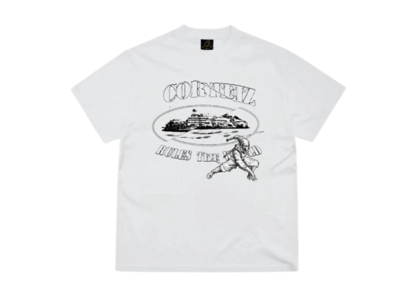 Corteiz Alcatraz Ninja T-Shirt White Black