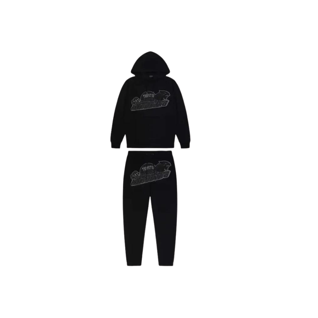 Trapstar Shooters Hooded Tracksuit - Blackout