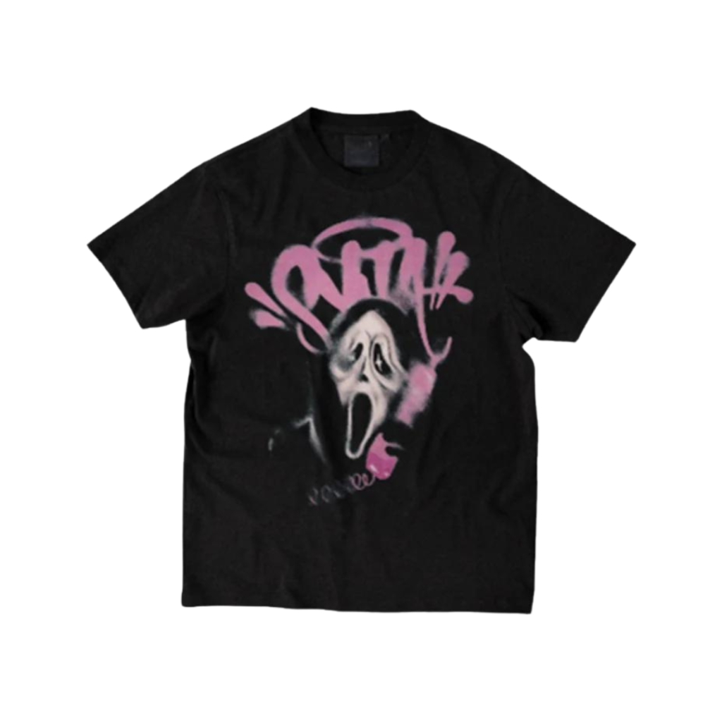 Syna World Midnight Caller Scream T-Shirt Black Pink