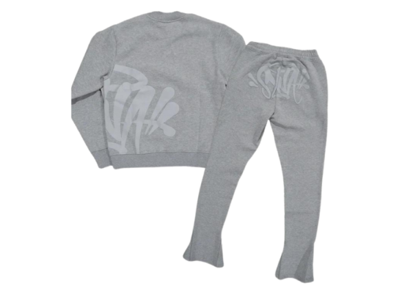 Syna World OG Crew Logo Tracksuit - Grey