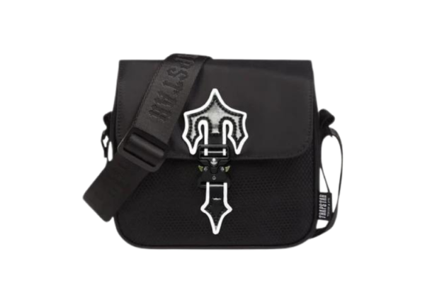 Trapstar Irongate Messenger Bag 1.0 - Black / White