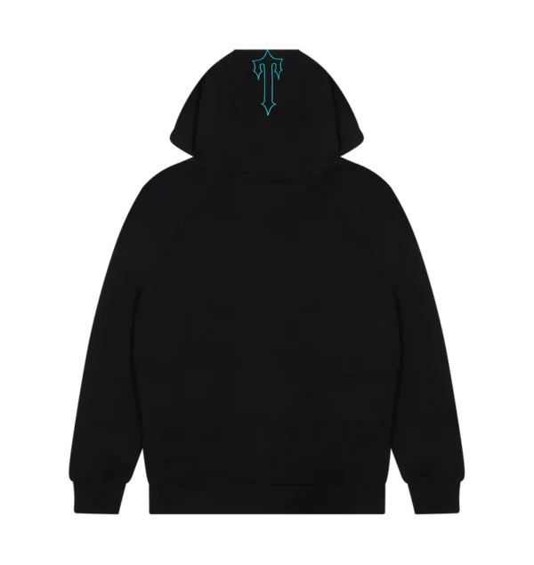 Trapstar Chenille Decoded 2.0 Hooded Tracksuit - Black Teal - Image 3