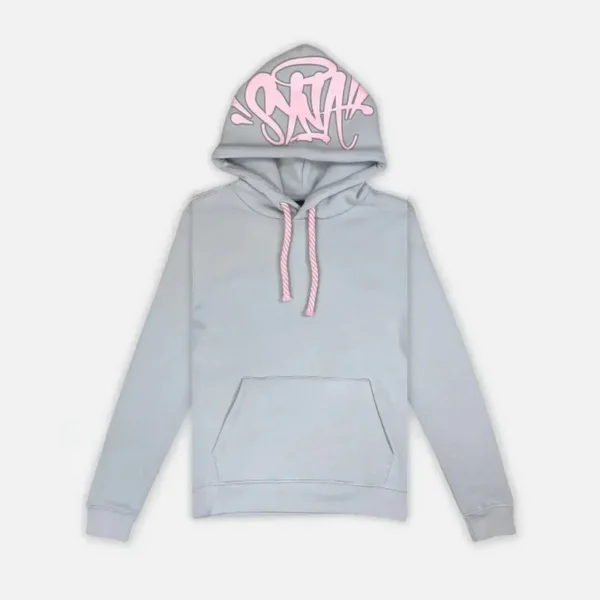 Syna World Logo Tracksuit - Grey Pink - Image 2