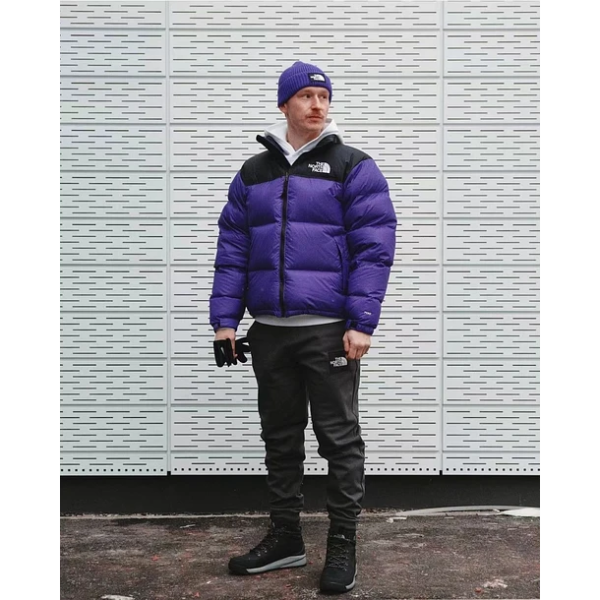 The North Face 1996 Eco Nuptse Jacket Asia Sizing Purple - Image 6