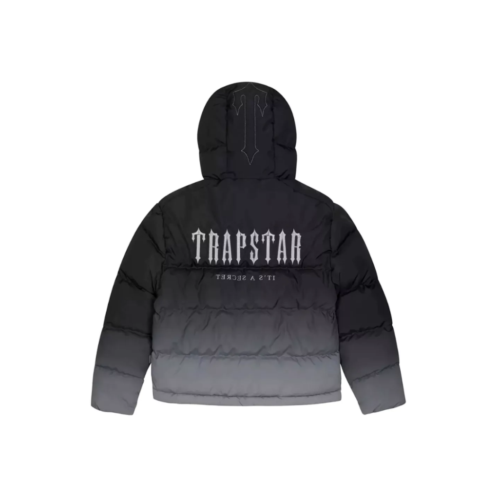 Trapstar Puffer Jacket Black Gradient