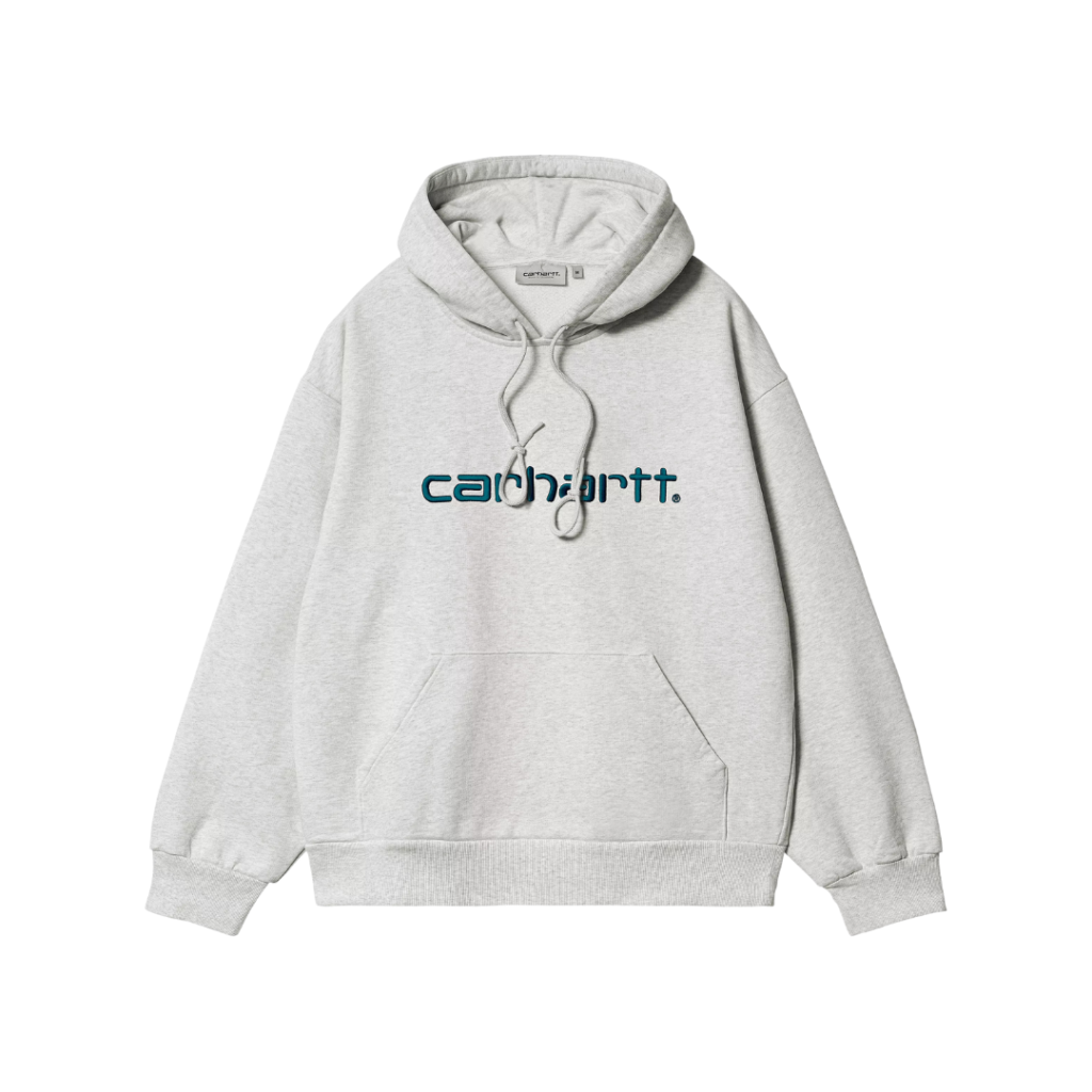 Hooded Carhartt Sweatshirt Grey