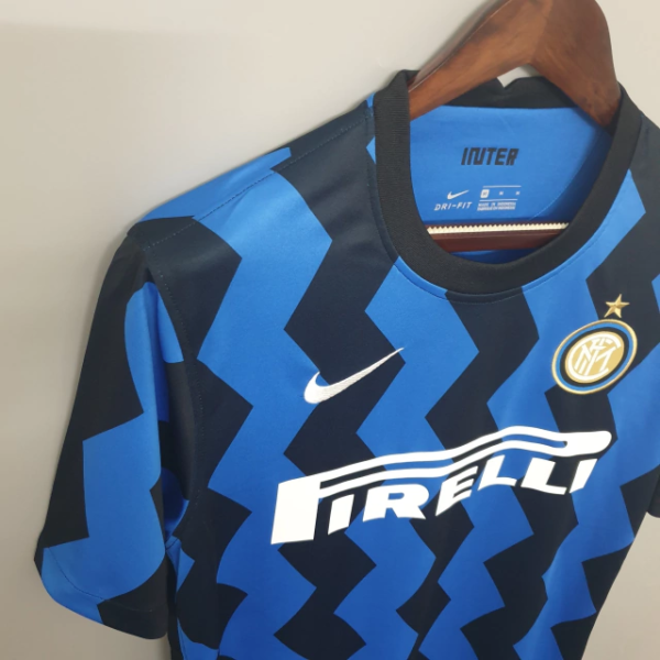 Inter Milan 2020/21 Black and Blue Home Shirt - Entrega Imediata Tamanho: XL, XXL - Image 4