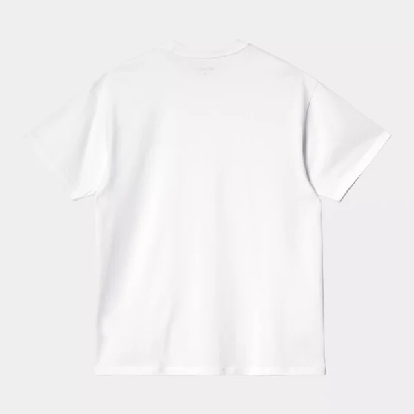 Carhartt American Script T-Shirt White - Image 2