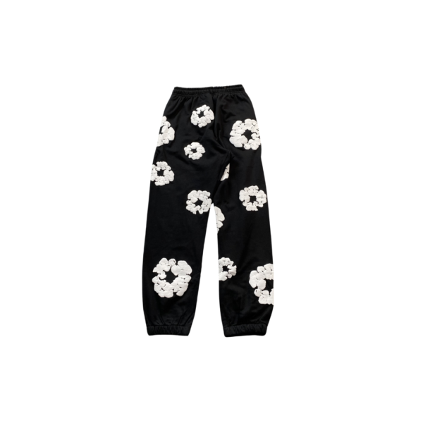 Denim Tears The Cotton Wreath Sweatpants Black