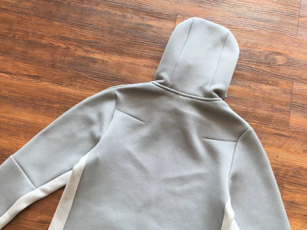 Nike Tech Fleece Beige White Grey - Image 4