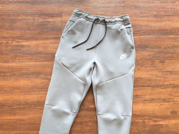 Nike Tech Fleece Beige White Grey - Image 6