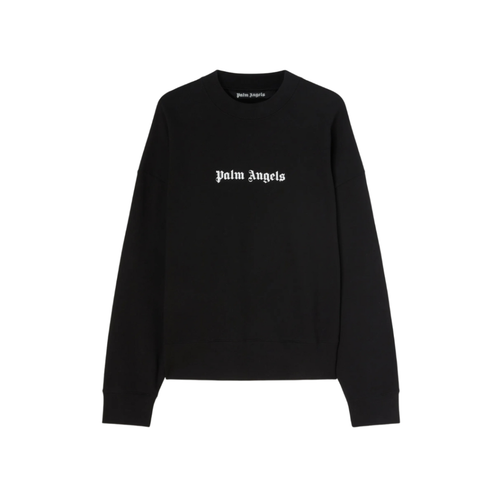 Palm Angels Logo Crewneck Black