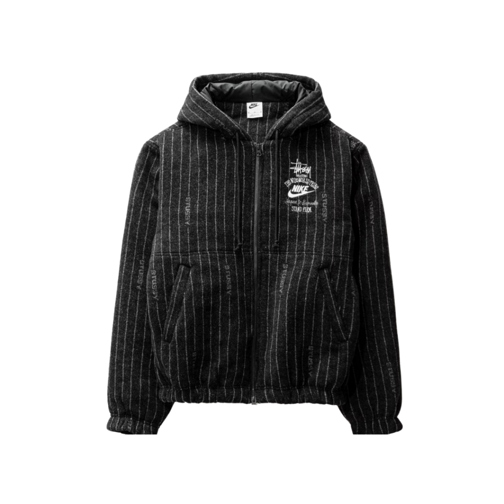 Nike x Stussy Striped Wool Jacket