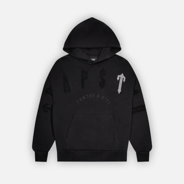 Trapstar Irongate Arch Chenille 2.0 Blackout - Tamanho: L - Image 3