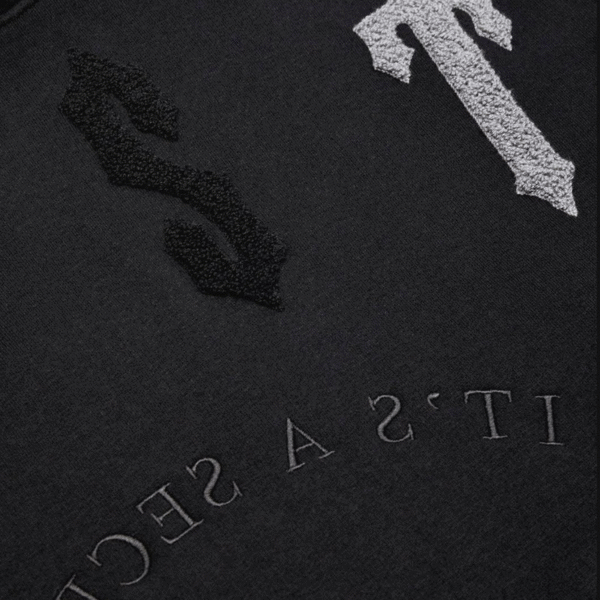 Trapstar Irongate Arch Chenille 2.0 Blackout - Tamanho: L - Image 5