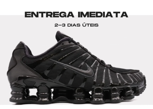 Nike Shox TL Black- Tamanho: 42