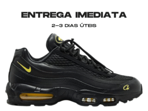 Air Max 95 Corteiz Tour Yellow "Honey Black" - Tamanho: 38
