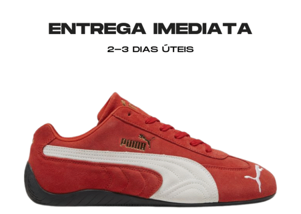 Puma Speedcat Red White - Tamanho: 37