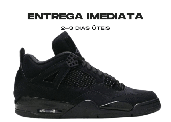 Air Jordan 4 "Black Cat" Tamanho: 43