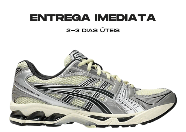 Asics Gel Kayano 14 Oyster White - Tamanho: 46