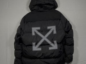 Off-White Men's Black Casual Jacket