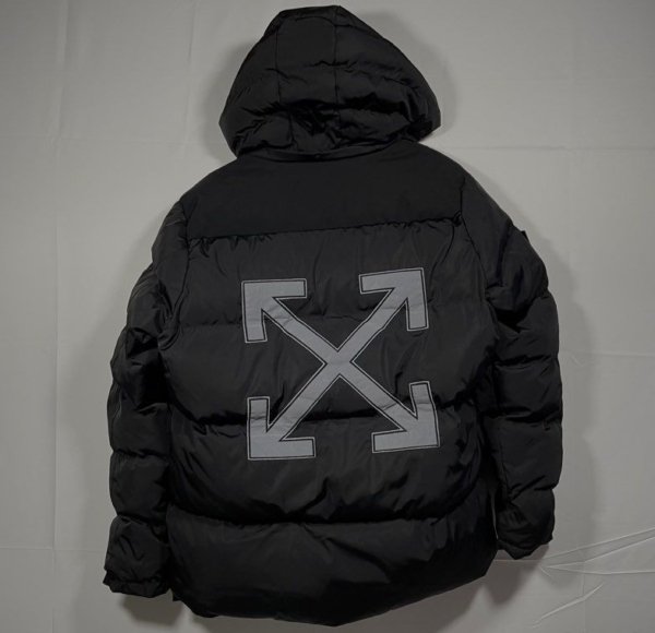 Off-White Men's Black Casual Jacket