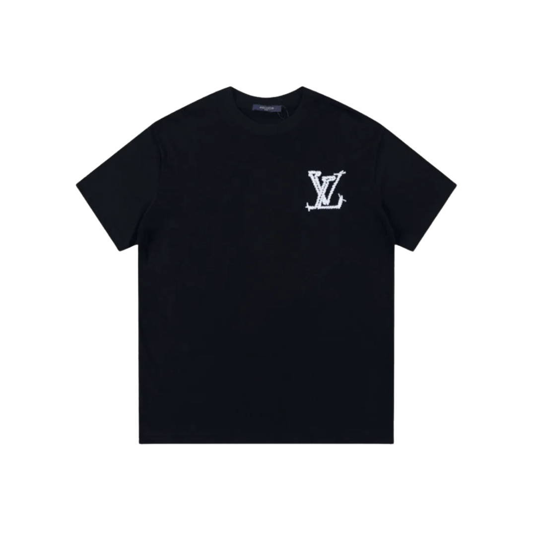 Louis Vuitton Black White Logo T-shirt