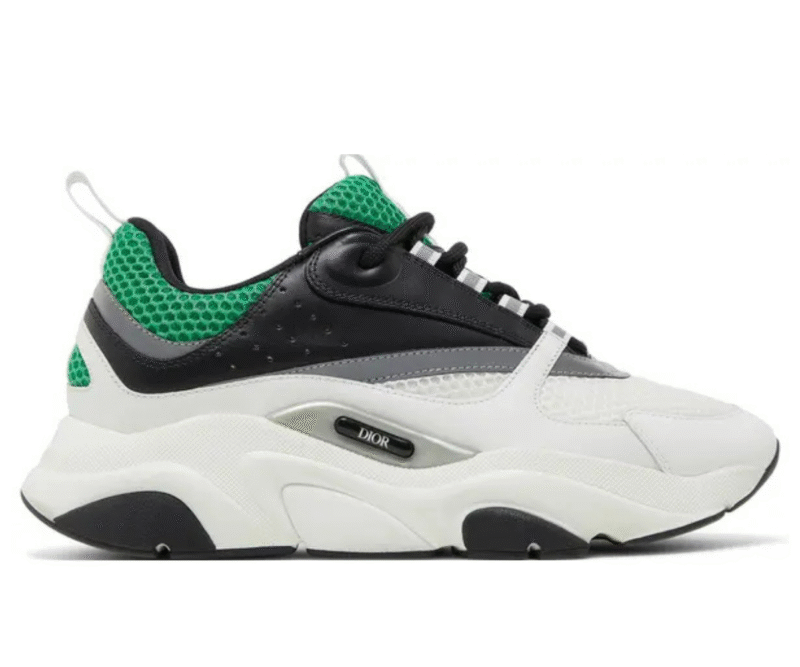 Dior Sneaker B22 White And Green