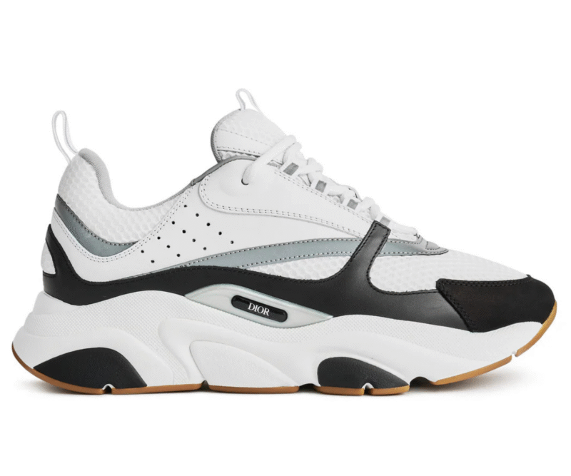 Dior Sneaker B22 White Silver