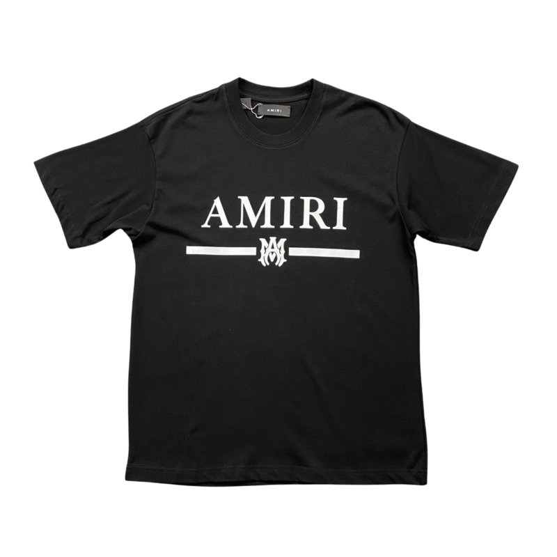 Amiri Bar Logo Tshirt Black
