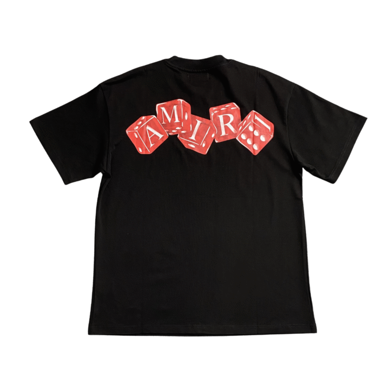 Amiri Dice Tshirt Black
