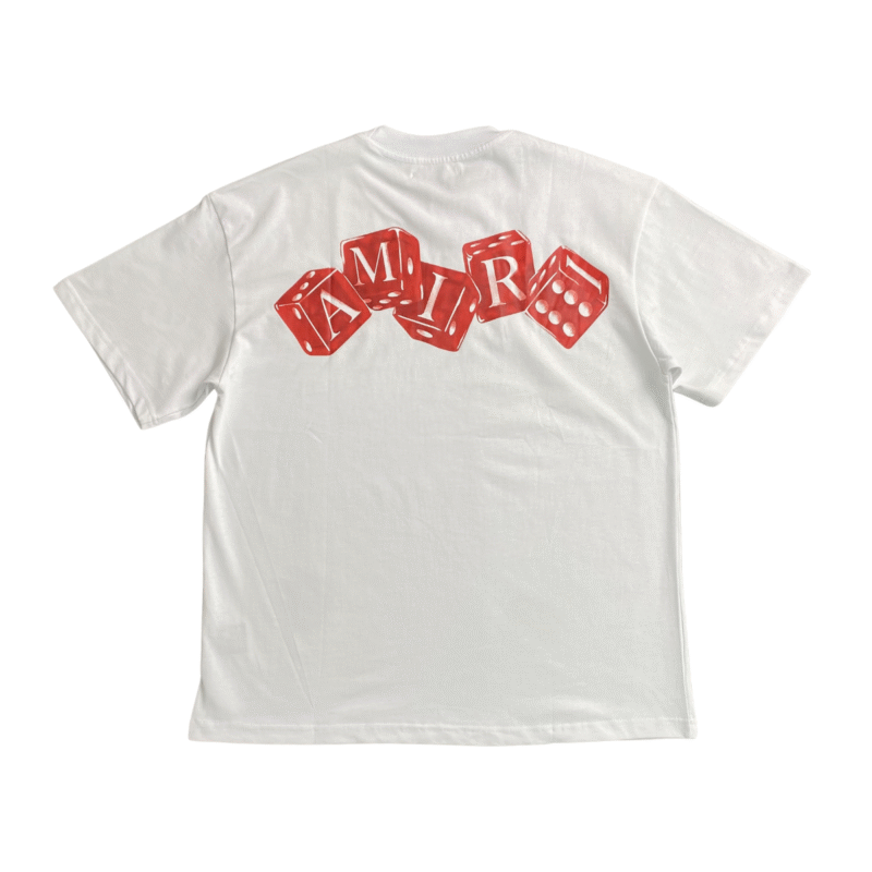 Amiri Dice Tshirt White