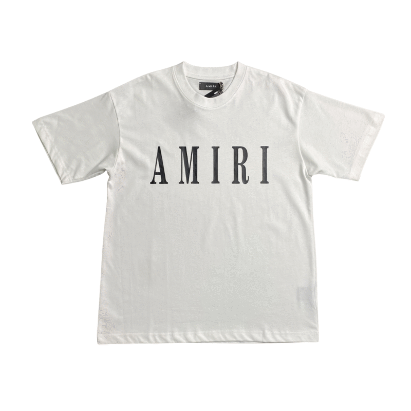 Amiri Lettering Tshirt White