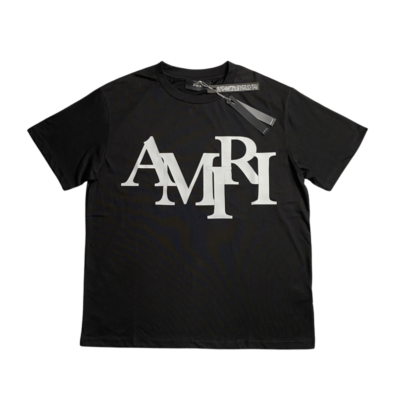 Amiri Logo Tshirt Black