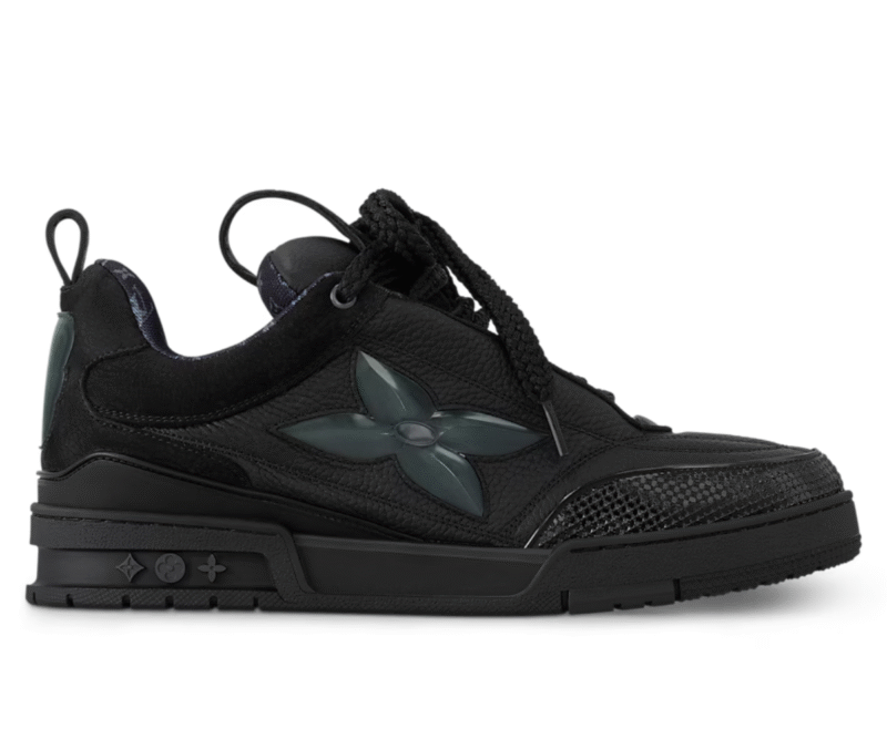 Louis Vuitton Trainer Skate Sneaker All Black