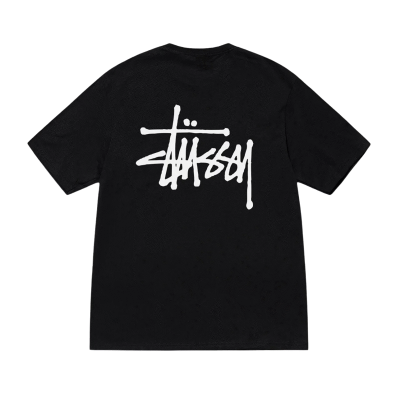 Stussy basic black tee