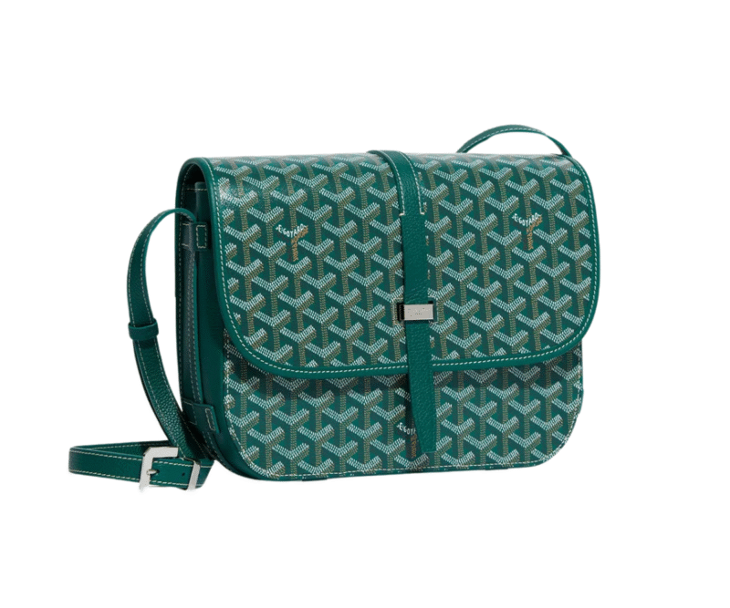 Goyard Belvedere MM Bag Green
