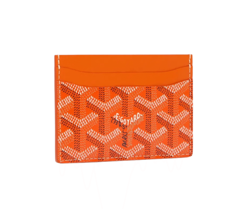 Goyard Card Wallet Orange