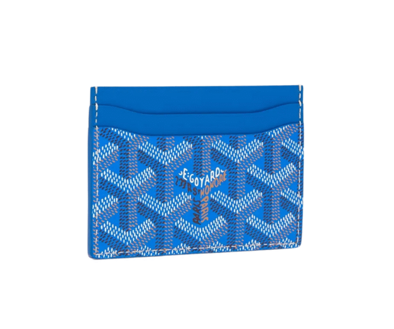 Goyard Card Wallet Sky Blue
